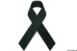 Black cancer ribbon clipart - Clipartix