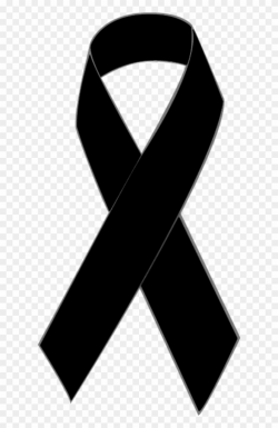 Here Are Links To Awareness R - Cancer Ribbon Clipart Black And ...
