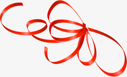 Cartoon Red Ribbon, Cartoon Clipart, Ribbon Clipart, Cartoon PNG ...