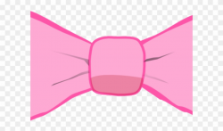 Ribbons Clipart Fuschia - Pink Hair Bow Clipart - Png Download ...