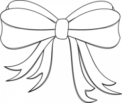 White bow clipart - Clipartix
