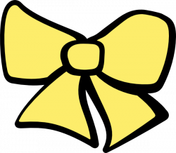 Yellow Bow Clipart | Free download best Yellow Bow Clipart on ...