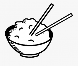 Rice Clipart Black And White - Rice Clip Art #141255 - Free ...