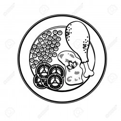 Rice Clipart Black And White | Free download best Rice ...