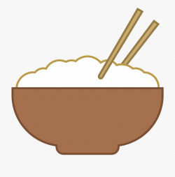 Bowl Transparent Rice - Rice Bowl Clip Art #262286 - Free ...