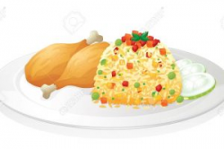 Rice and chicken clipart » Clipart Portal