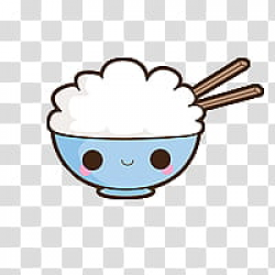 Cute, rice in bowl cipart transparent background PNG clipart ...