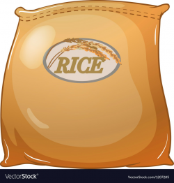 A sack of rice