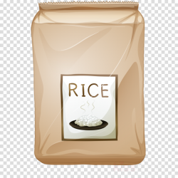 White Background clipart - Rice, Illustration, Bag ...