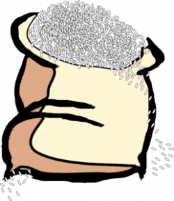 Bag Of Rice Clip Art at Clker.com - vector clip art online ...