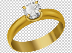 Wedding ring Jewellery Engagement ring , Gold diamond ring ...
