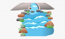 Collection Of Free River Under Bridge Barbed - River Clipart ...