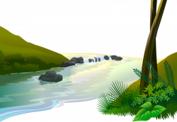 Cartoon Nature Background clipart - Jungle, Illustration ...