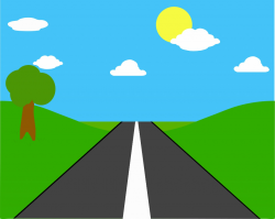 Road clipart background - Clip Art Library