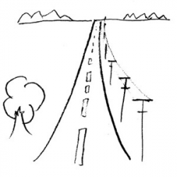 Road black and white clipart - Cliparting.com