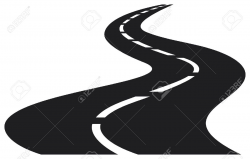 Road Clip Art In Black And White | Clipart Panda - Free ...