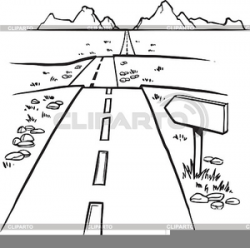 Road Clipart Black And White | Free Images at Clker.com ...