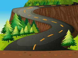 Road Clipart cartoon 18 - 450 X 339 Free Clip Art stock ...