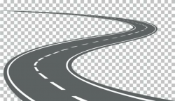 Curved road clipart 2 » Clipart Station