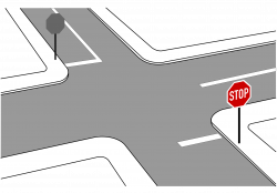 Clipart road intersection, Clipart road intersection ...