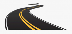 Clipart Road Asphalt Road - Transparent Background Road ...