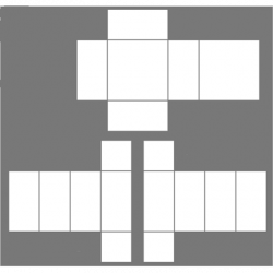 Shirt Template (transparent) - Roblox