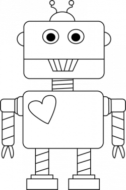 4164 Robot free clipart - 6
