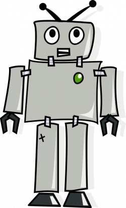 Free Clipart: Cartoon robot | rg1024