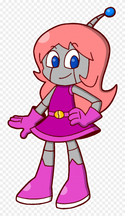Robot Pink - Cute Robot Cartoon Pink Clipart (#4941654 ...