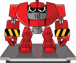 The Big Red Robot Clipart Image | +1,566,198 clip arts