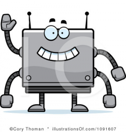 Square Robot Clipart