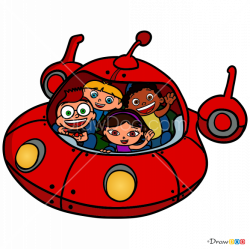 How to Draw Rocket, Little Einsteins