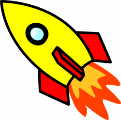 Red rocket clipart kid - ClipartBarn