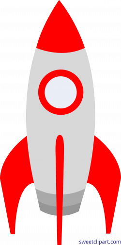 Cute Red Rocket Clip Art - Sweet Clip Art