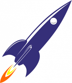 Retro 60s rocket at launch vector image | Public domain vectors