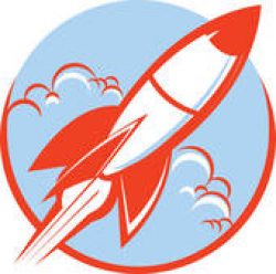 retro rocket | Clipart Panda - Free Clipart Images