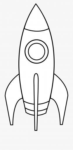 Rocket Ship Clipart Black And White Images & Pictures ...