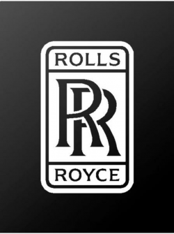 Rolls-Royce Logo Vinyl Decal Car Window Laptop Emblem Sticker