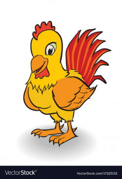 Cartoon rooster clipart