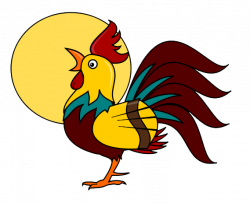 Morning clipart rooster cartoon, Morning rooster cartoon ...