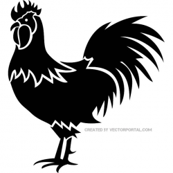Rooster Image Free Vector