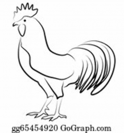 Rooster Clip Art - Royalty Free - GoGraph