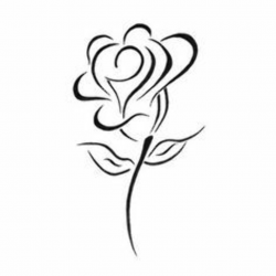 Beauty And The Beast Rose Drawing | Free download best ...