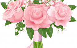 Realistic Flower Bouquet Svg Black And White Library ...
