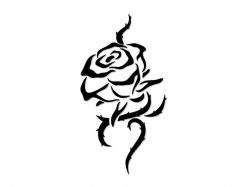 Rose Tattoo Designs | black rose tattoo design black and ...