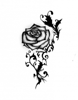 Free Black And White Flower Tattoo Designs, Download Free ...