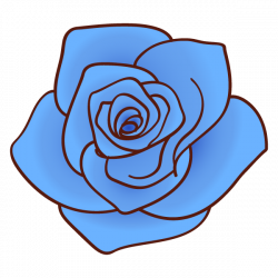 Free Blue Rose Cliparts, Download Free Clip Art, Free Clip Art on ...