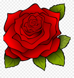 Rose Graphics Free Flowers Vector Graphics Pixabay - Roses Clipart ...