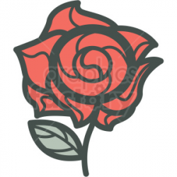 rose vector icon image . Royalty-free icon # 406583