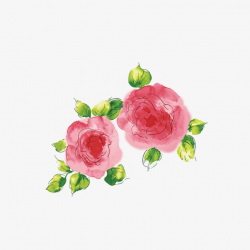 Watercolor Rose Clipart at PaintingValley.com | Explore collection ...